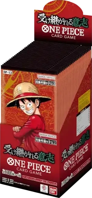 One Piece Carrying on His Will OP13 Japanse Booster Box Japans
