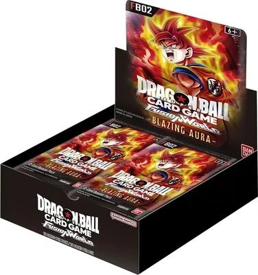 Dragon Ball Fusion World FB02 Blazing Aura Booster Box Engels