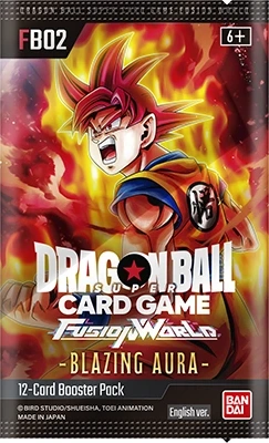 Dragon Ball FB02 Blazing Aura boosterpack Engels