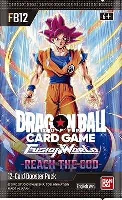 Dragon Ball Reach the God boosterpack Engels