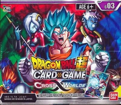 Dragon Ball Cross Worlds boosterbox Engels
