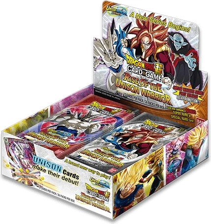Dragon Ball Rise of the Unison Warrior boosterbox Engels