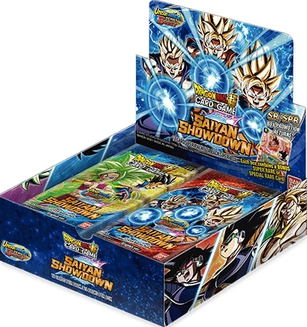 Dragon Ball Saiyan Showdown boosterbox Engels