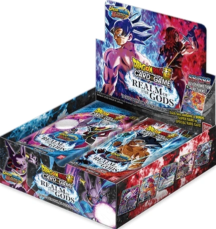 Dragon Ball Realm of the Gods boosterbox Engels