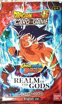 Dragon Ball Realm of the Gods boosterpack Engels