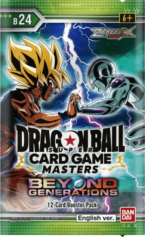 Dragon Ball Beyond Generations boosterpack Engels