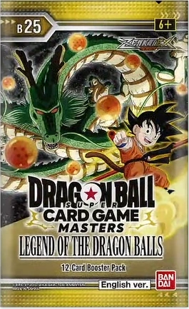 Dragon Ball Legend of the Dragon Balls boosterpack Engels