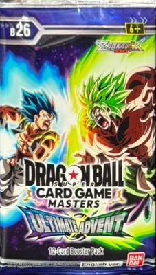 Dragon Ball Ultimate Advent boosterpack Engels