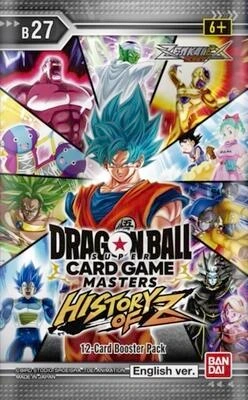Dragon Ball History of Z boosterpack Engels