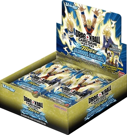 Dragon Ball Three Glorious Fighters boosterbox Engels