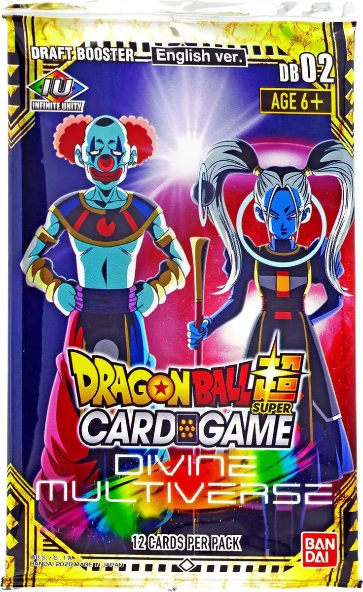 Dragon Ball Divine Multiverse boosterpack Engels