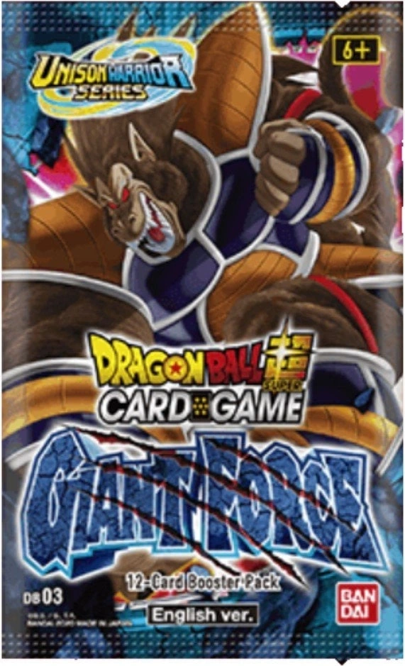 Dragon Ball Giant Force boosterpack Engels