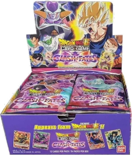 Dragon Ball Clash of Fates boosterbox Engels