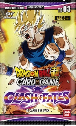 Dragon Ball Clash of Fates boosterpack Engels