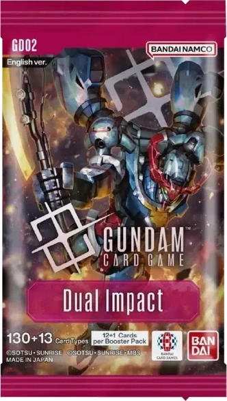 Gundam Dual Impact GD02 boosterpack Engels