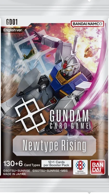 Gundam Newtype Rising GD01 boosterpack Engels