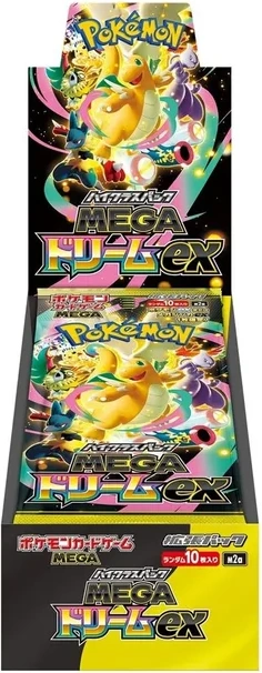 Pokémon Mega Dream ex Booster Box Japans