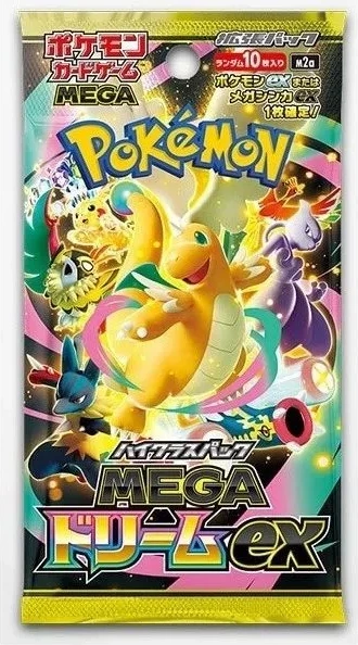 Pokémon Mega Dream ex boosterpack Japans