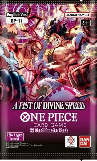 One Piece A Fist of Divine Speed OP11 boosterpack Engels