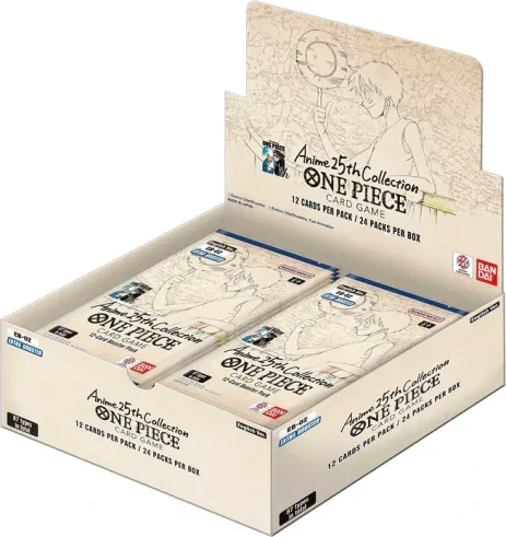 One Piece Anime 25th Collection EB02 Extra Booster Box Engels
