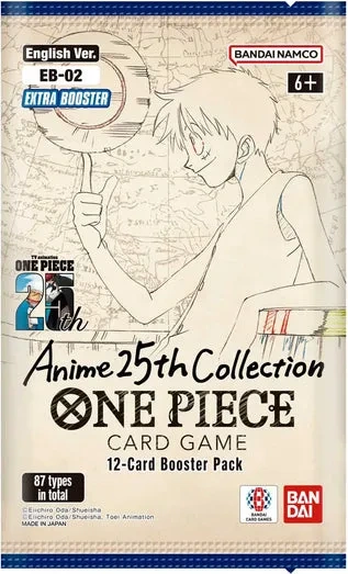One Piece Anime 25th Collection EB02 Extra boosterpack Engels