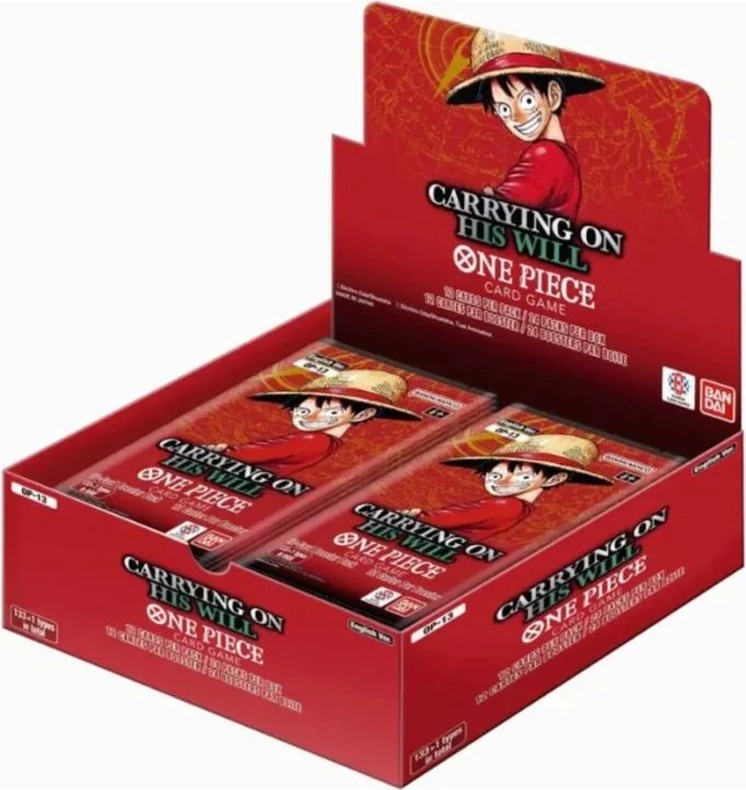 One Piece Carrying on his Will OP13 Booster Box Engels
