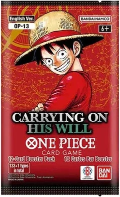 One Piece Carrying on his Will OP13 boosterpack Engels
