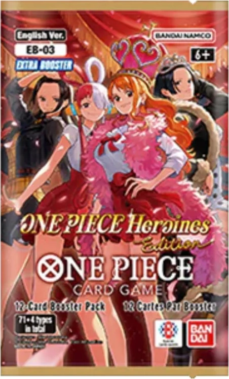 One Piece Heroines Edition EB03 Extra boosterpack Engels