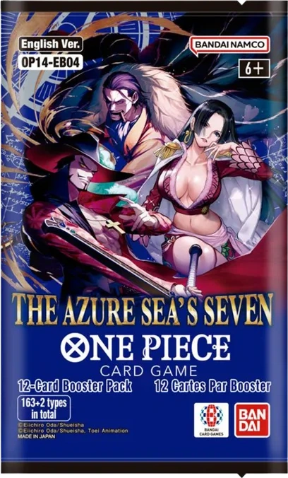 One Piece The Azure Seas Seven OP14 boosterpack Engels