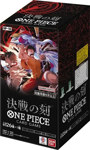 One Piece The Time of Battle OP16 Japanse Booster Box Japans