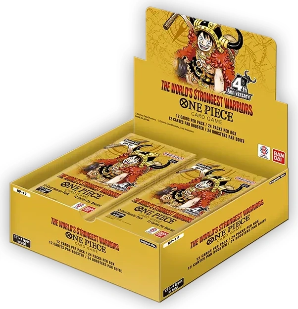One Piece The World’s Strongest Warriors OP17 Booster Box Engels