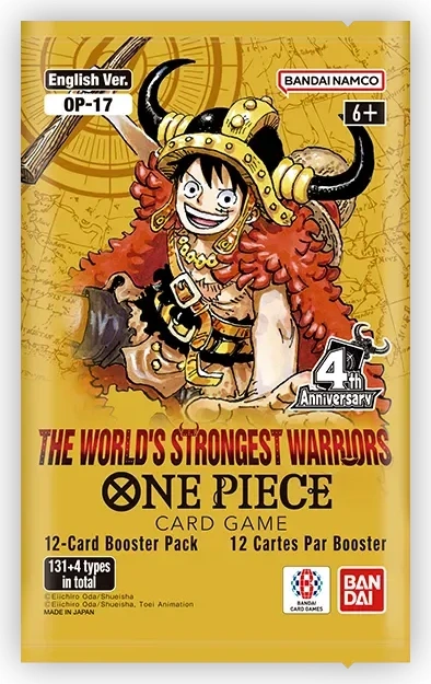 One Piece The World’s Strongest Warriors OP17 boosterpack Engels