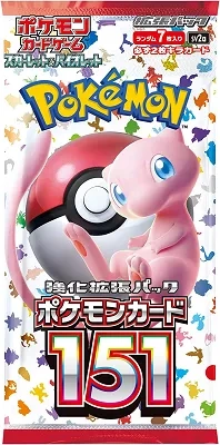 Pokémon 151 Japans boosterpack Japans