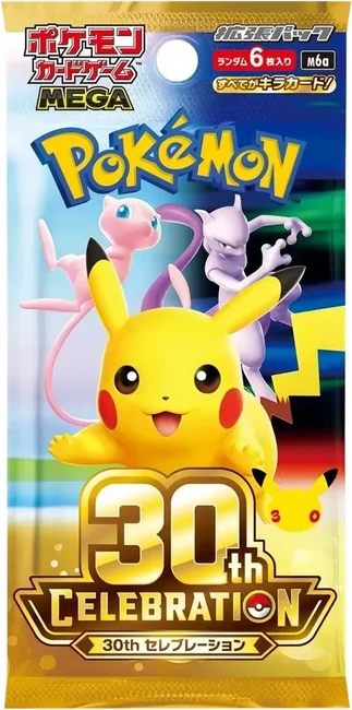 Pokémon 30th Celebration Japanse boosterpack Japans