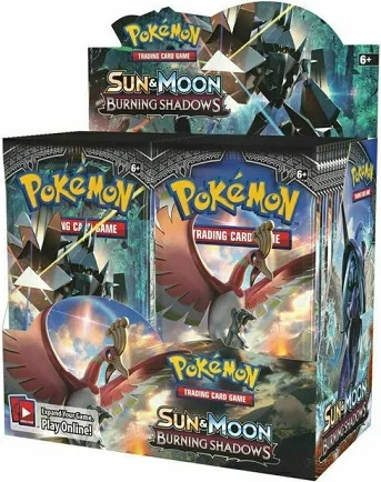 Pokémon Burning Shadows Booster Box Engels