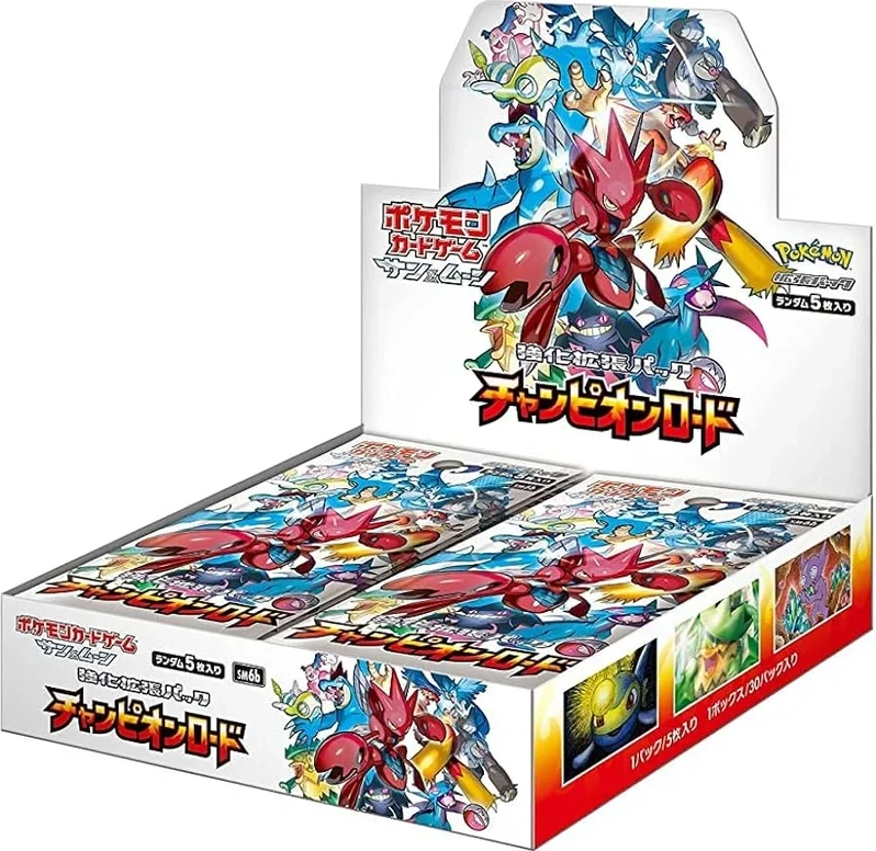Pokémon Champion Road Booster Box Japans