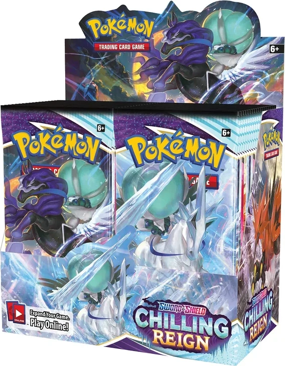 Pokémon Chilling Reign Booster Box Engels