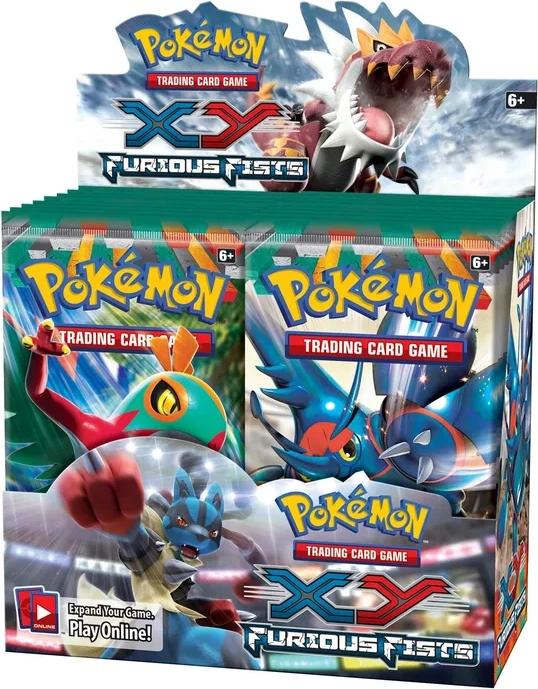 Pokémon Furious Fists Booster Box Engels