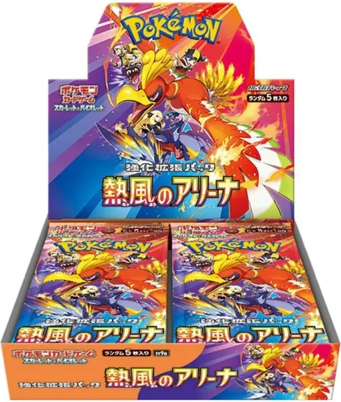Pokémon Heat Wave Arena Booster Box Japans