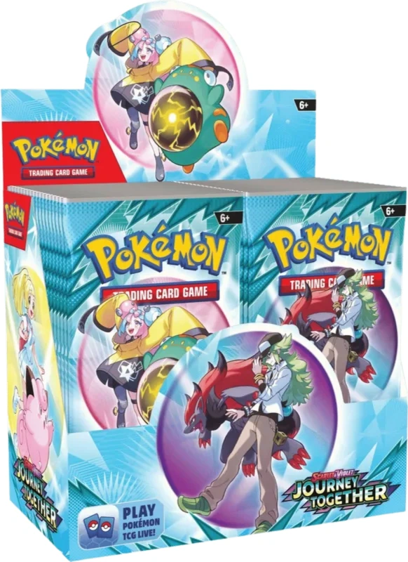 Pokémon Journey Together Booster Box Engels