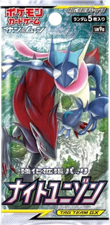 Pokémon Night Unison boosterpack Japans