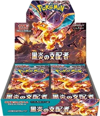 Pokémon Ruler of the Black Flame Booster Box Japans