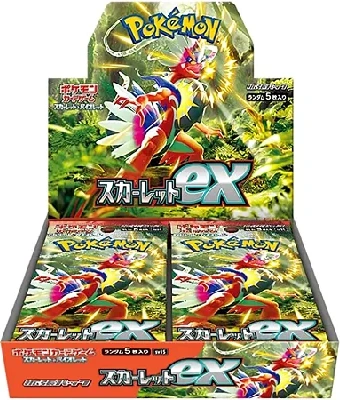 Pokémon Scarlet EX Booster Box Japans