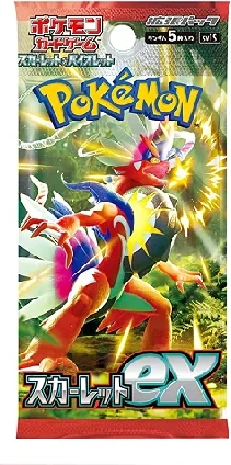 Pokémon Scarlet EX boosterpack Japans