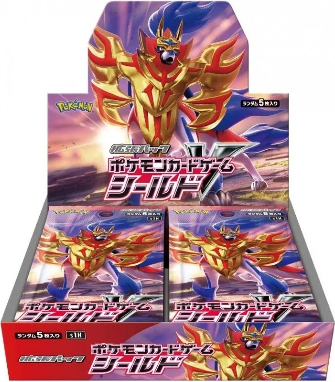 Pokémon Shield Booster Box Japans