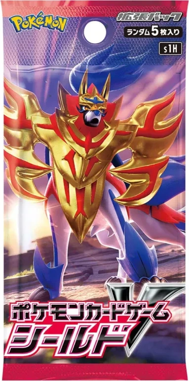 Pokémon Shield boosterpack Japans