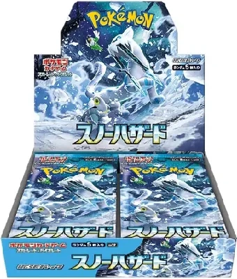 Pokémon Snow Hazard Booster Box Japans