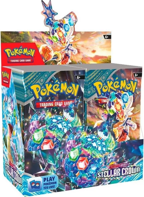 Pokémon Stellar Crown Booster Box Engels