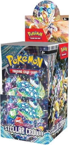 Pokémon Stellar Crown Half Booster Box Engels