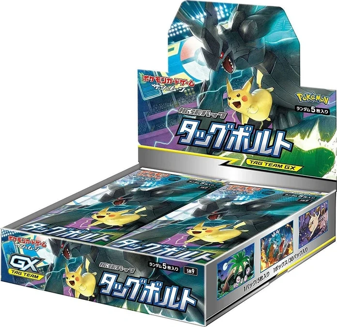 Pokémon Tag Bolt Booster Box Japans